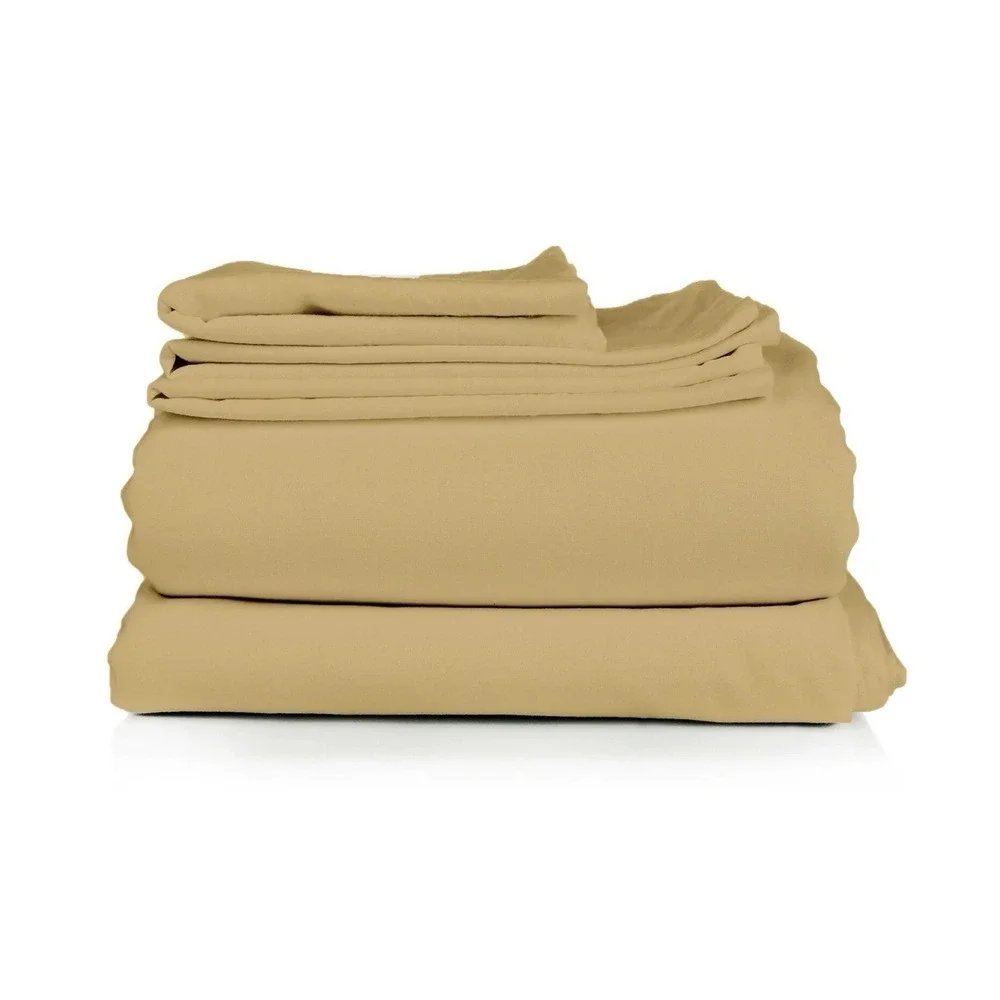 Bluff City Bedding 4‎ Pc Premium Sheet Set Size 1800 Series King/Cal King NEW